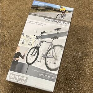 Mammoth Precision Tools Lift It Bicycle Hoist Garage Ceiling Storage